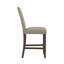 Tabourets de bar rembourrés bruns, ensemble de 2-1024022885