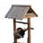 Outdoor Wood Weather Resistant Sculptural Fountain