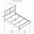 Burton Black Upholstered Queen Bed