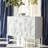 High-End White Solid Wood Sideboard