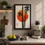 Bamboo Under Moon Japandi - Wrapped Canvas-430804400-430804411