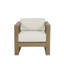 Coastal Teak Patio Chair with Sunbrella Cushions-487892794
