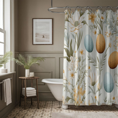 Rideau de douche standard 1 pièce Spring Cheer