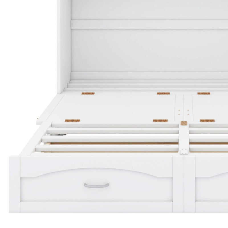 Amy-Jane Murphy Bed, Queen, White