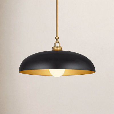 Lysander Dimmable Dome Single Light Pendant