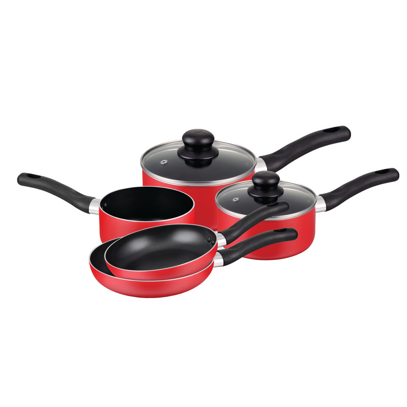 7 - Piece Non-Stick Aluminum Cookware Set