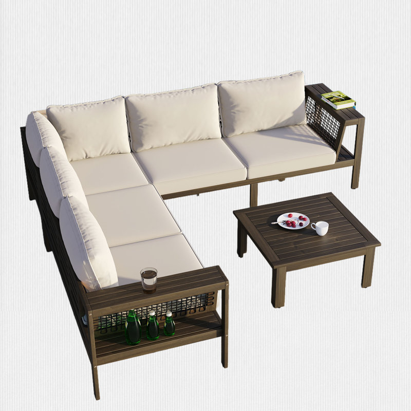 4 Piece Seating Group with Cushions