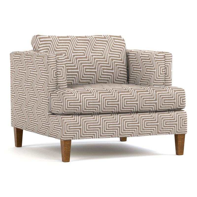 Fauteuil tuxedo avec accoudoirs Surrey Hills, Perigold clé personnage minéral