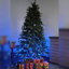 Arbre de Noël artificiel articulé vert 7,5 pi avec télécommande, 2992 pointes, 750 lumières DEL et 26 modes d'éclairage pour la maison, décoration de fête