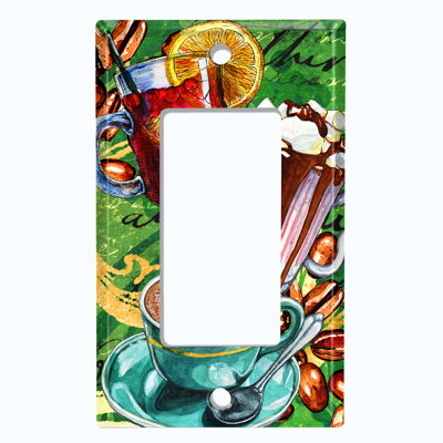 1 - Gang Rocker Standard Wall Plate