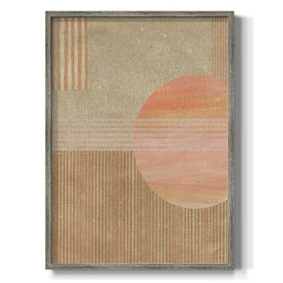Adobe Sunrise II Framed Print - Solid Wood