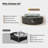 Outdoor Concrete Propane Fire Pit Table-1350057770