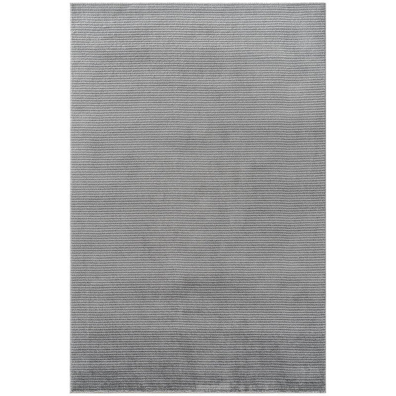 Ramlah Solid Colour Machine Made Indoor / Outdoor Area Rug, Rectangle 2'7" x 4'11"