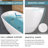 55" Freestanding Soaking Acrylic Bathtub-104907271