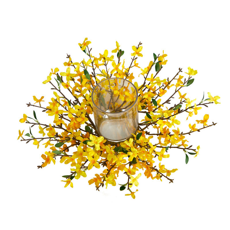 Forsythia Candelabrum Arrangement