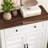 3-Tier Farmhouse Sideboard Cabinet with Adjustable Storage, Drawer & Doors for Dining Room Kitchen Entryway