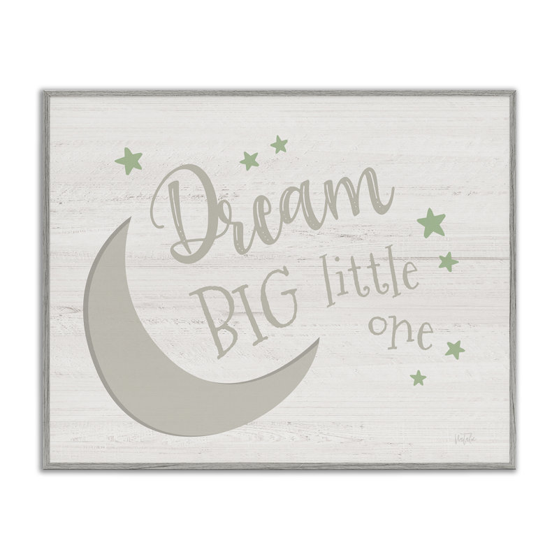 «Dream Big Little One», estampe numérique encadrée par Natalie Carpentieri, Estampe numérique Farmhouse, H 16 po x l 20 po