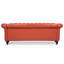 Canapé Chesterfield à accoudoirs roulés 3 places 84,65 po
