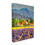 Conception d'art sur toile Stupell Industries Lavender Field Landscape par Valery Rybakow-91306918-91306920