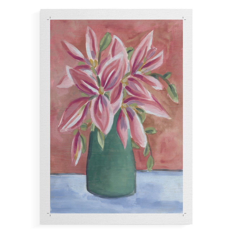 Garden Parlor I - Impression sur toile seulement - NON-CADRE, H 18 po x l 12 po