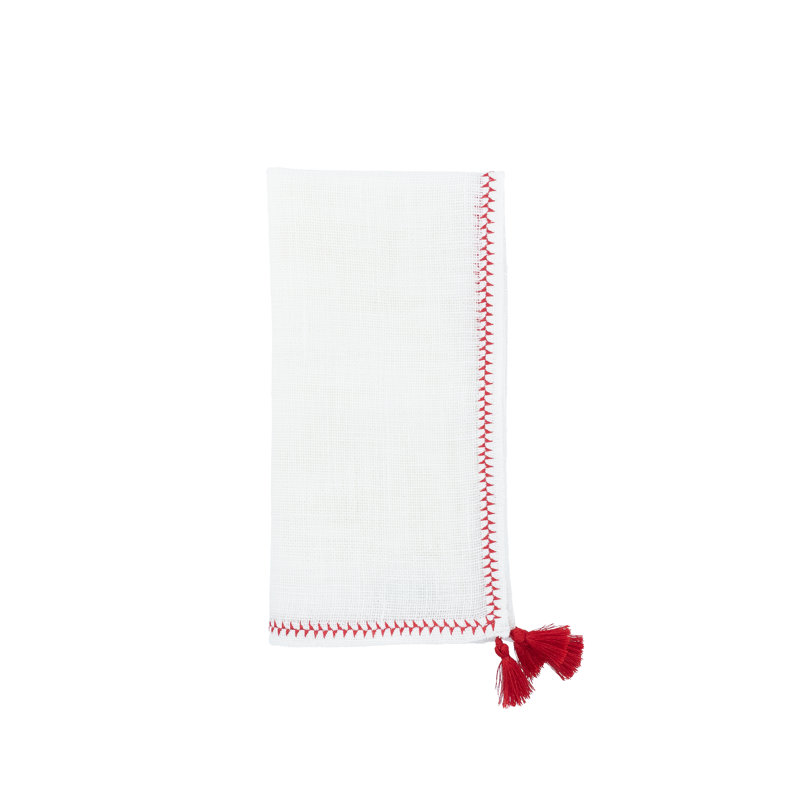 Linen Napkin, Red