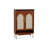Retro Nut-Brown Solid wood Shoe Storage