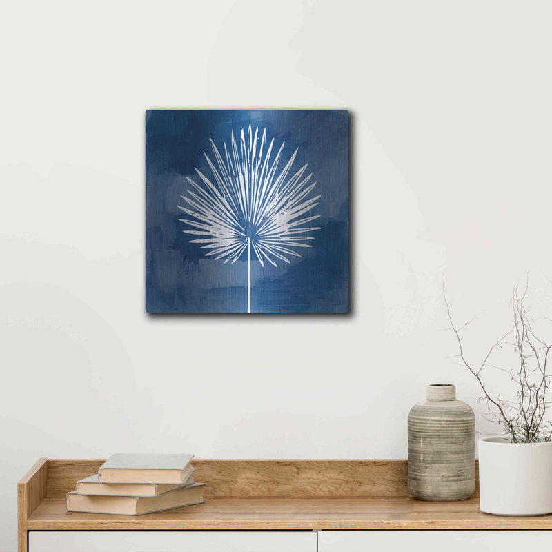 «Painted Sky Palm Leaf» par Linda Woods
