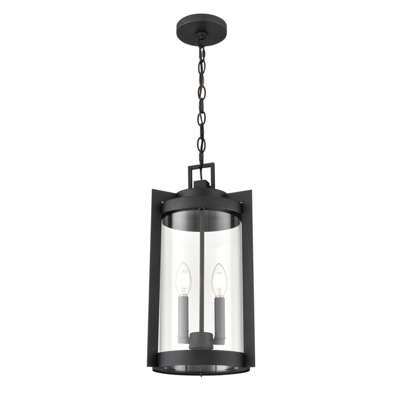 Zandres 2 - Light 9.75" Wide Outdoor Hanging Lantern