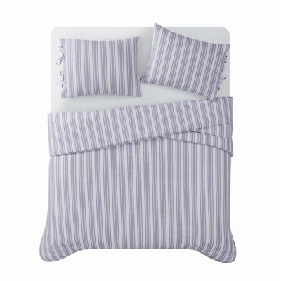 The Farmhouse by Rachel Ashwell Wide Ticking Stripe Duvet Cover Set