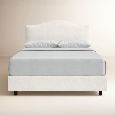 Morris Linen Upholstered Bed