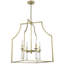 Lustre géométrique à 4 lumières Charvier-209790478