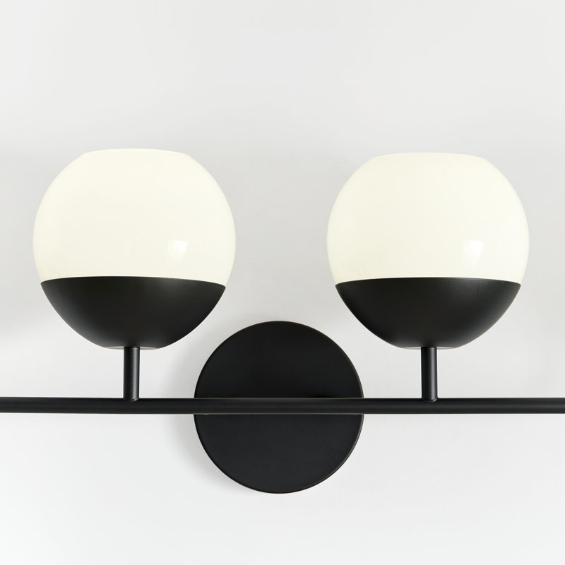 Avoca 4 - Light Dimmable Vanity Light, Midnight Black
