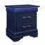 Table de chevet blanche avec DEL Charlston-279975494