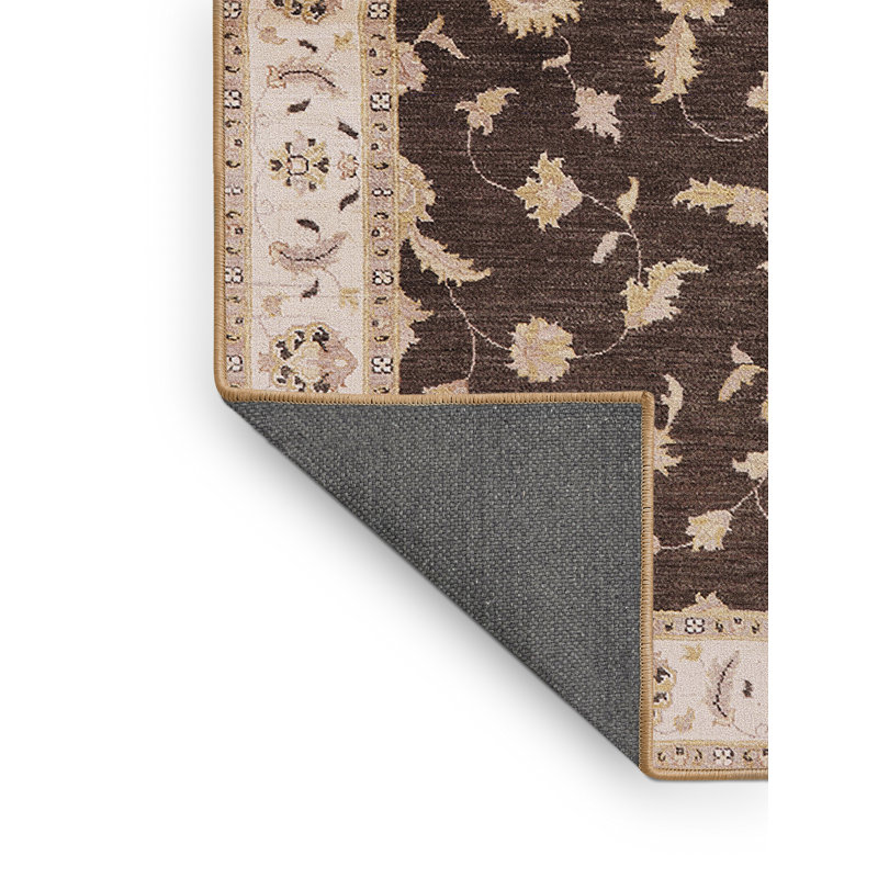 Tapis beige / brun Castelli, Rectangle 8 pi x 10 pi