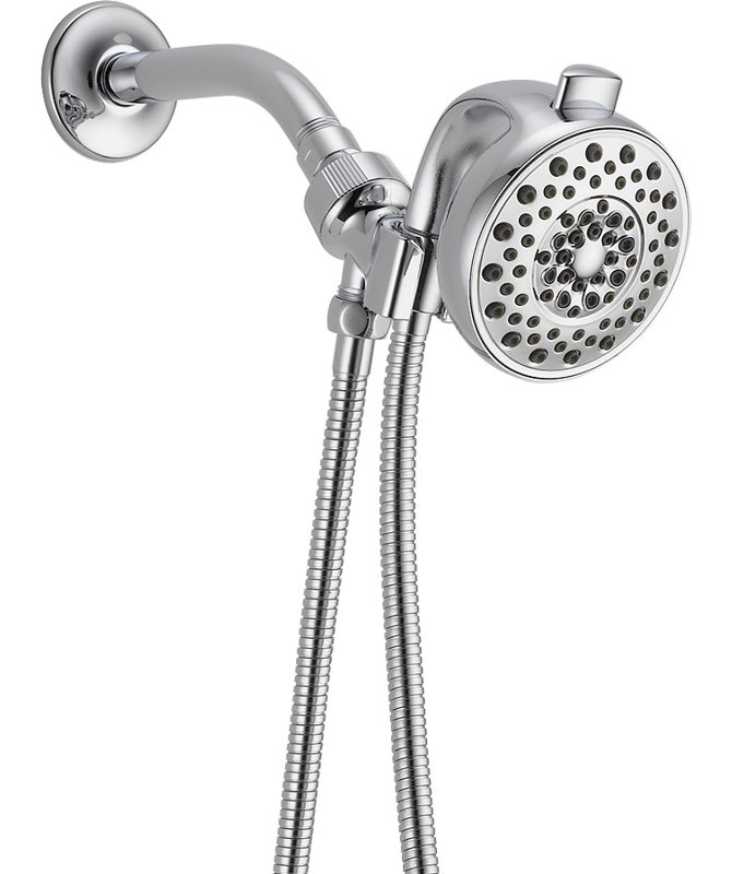 Universal Showering Components Multi Function Handheld Shower Head, Chrome