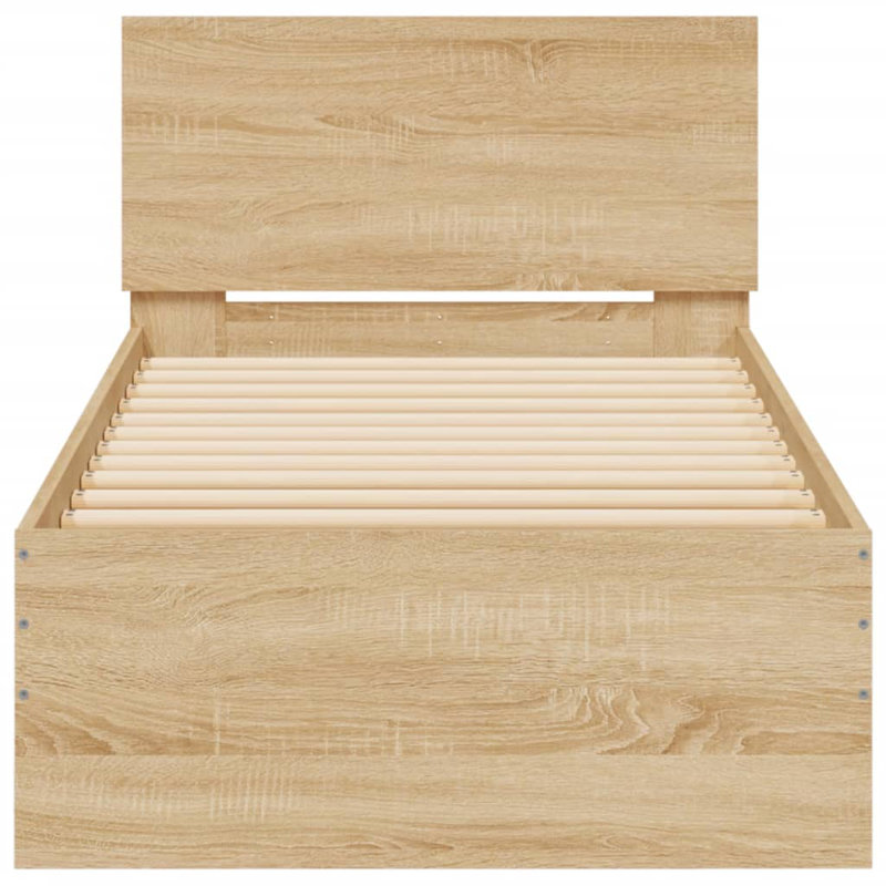 Bed Frame, Sonoma Oak
