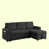 100 % polyester noir est en rupture de stock