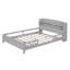Lit de rangement Holman Guilluame, lit plateforme avec éclairage à DEL intégré, tête de lit et garde-corps de rangement, cadre de lit-1195646519-1195646518