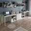 Tables avec tiroirs et tablettes, ensemble de 2-768151173