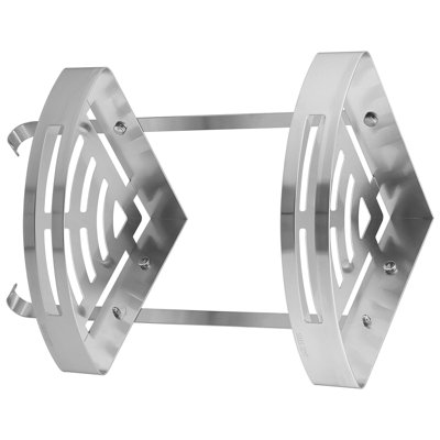 2-Layer Stainless Steel Shower Storage Shelf
