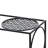 Set Of 2 Black Metal Wire Rectangular Nesting Planter Stand