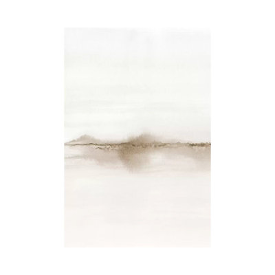Watercolor Landscape VII - Shades Of Sepia 1/2 by Nouveau Prints - Wrapped Canvas Gallery-Wrapped Canvas Giclée