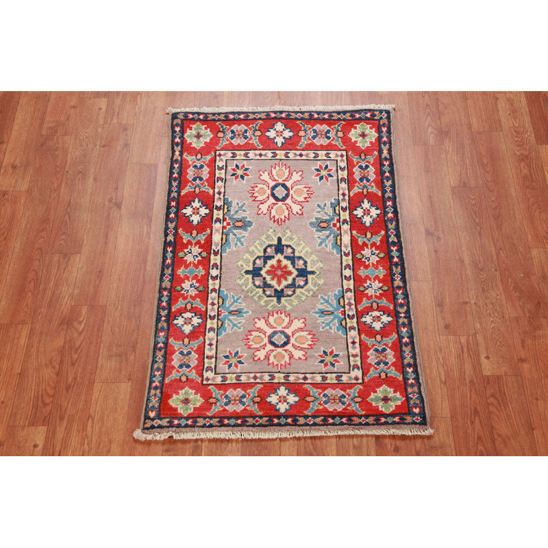 Tapis décoratif géométrique Kazak
