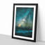 Stars Above Hawaii Painting - Picture Frame Graphic Art-56922652-56922653