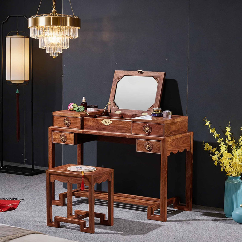 Coiffeuse simple de style chinois