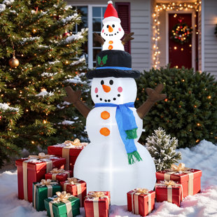 Lumière DEL gonflable géante de Noël