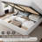 Full Size Lift Up Storage Bed With Wingback Headboard, Upholstered Velvet Bed Frame With Heavy Duty Wooden Slat Support, Hydraulic Storage, Noise Free, Easy Assembly, White