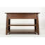 Console en bois massif Gurbaaz