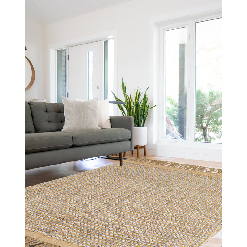 Hand Woven Area Rug, Rectangle 110 x 160cm