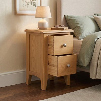 Censu 38cm W Plywood / Laminate Board Bedside Table